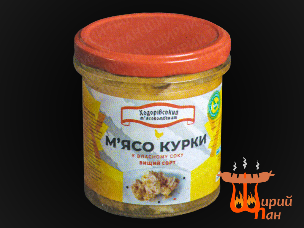 М'ясо курки у власному соку